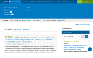 modalità ricerca argomenti